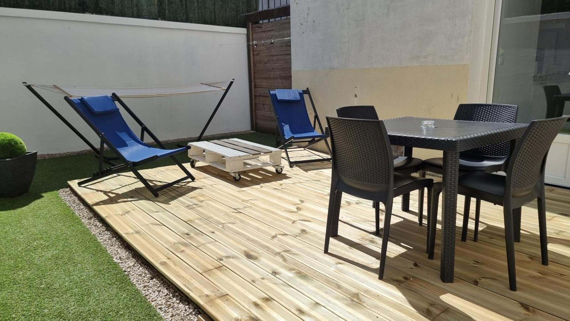 Le P'Tit Atelier, Terrasse Privative Appartement Lorient Buitenkant foto